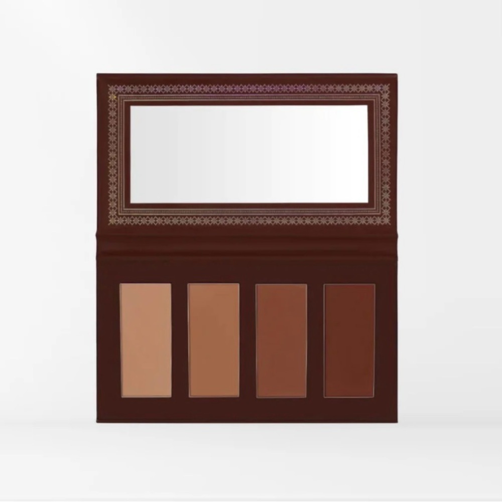 Ace Beaute - Contour Palette with Mirror - Brown Shades